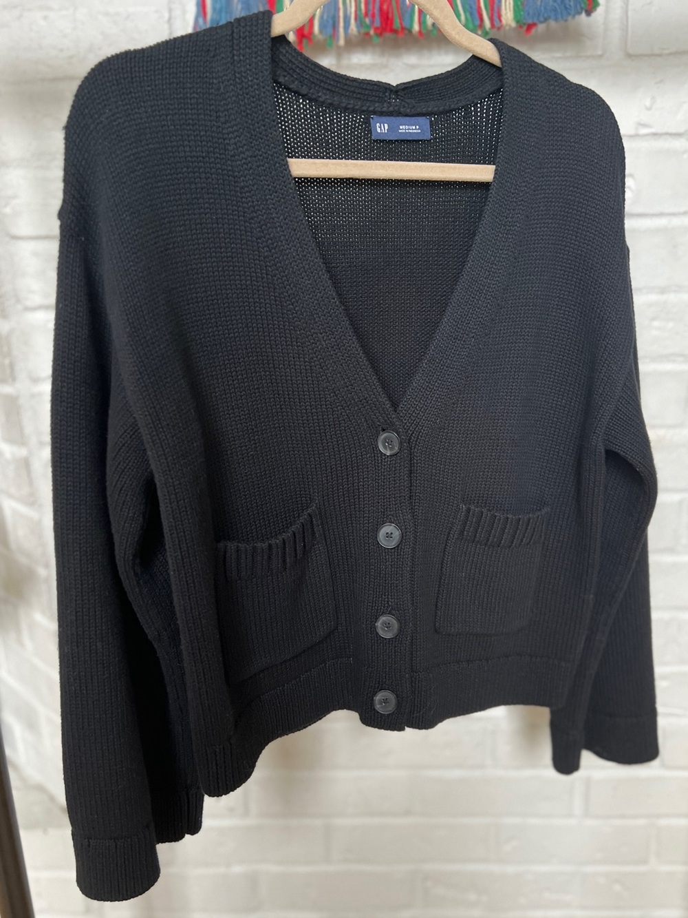 GAP Cropped Cardigan 100% Cotton